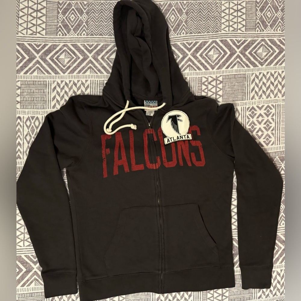 Junk Food Clothing Black Falcons Hoodie